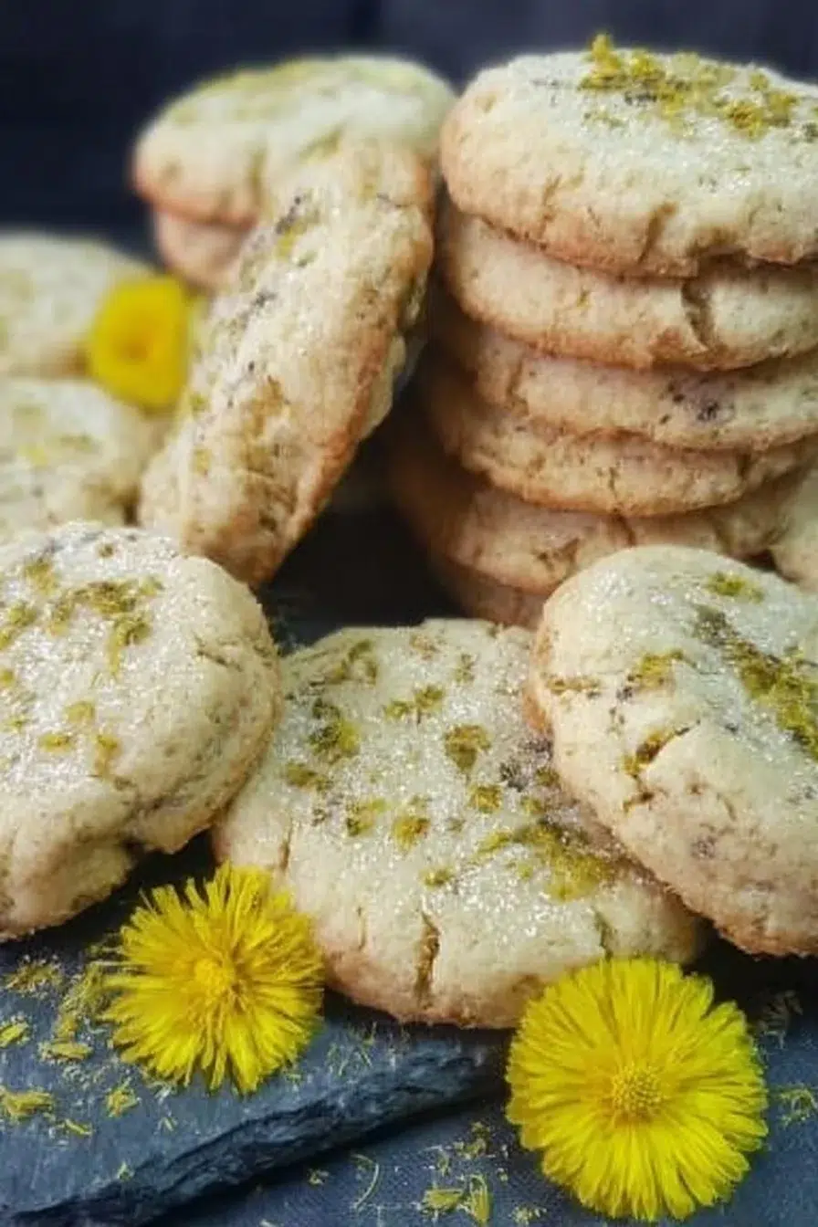 Dandelion Cookies