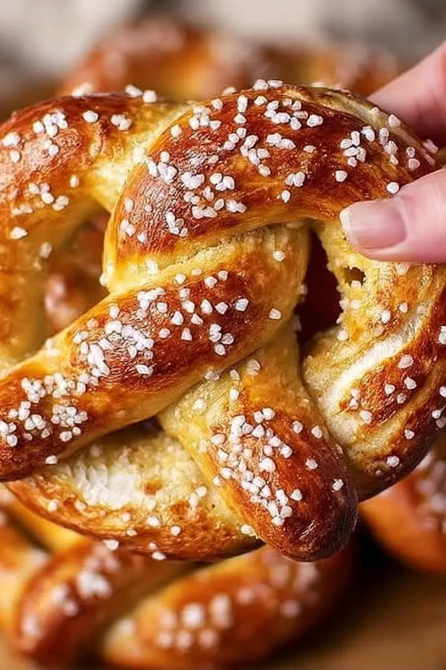 Homemade Soft Pretzels