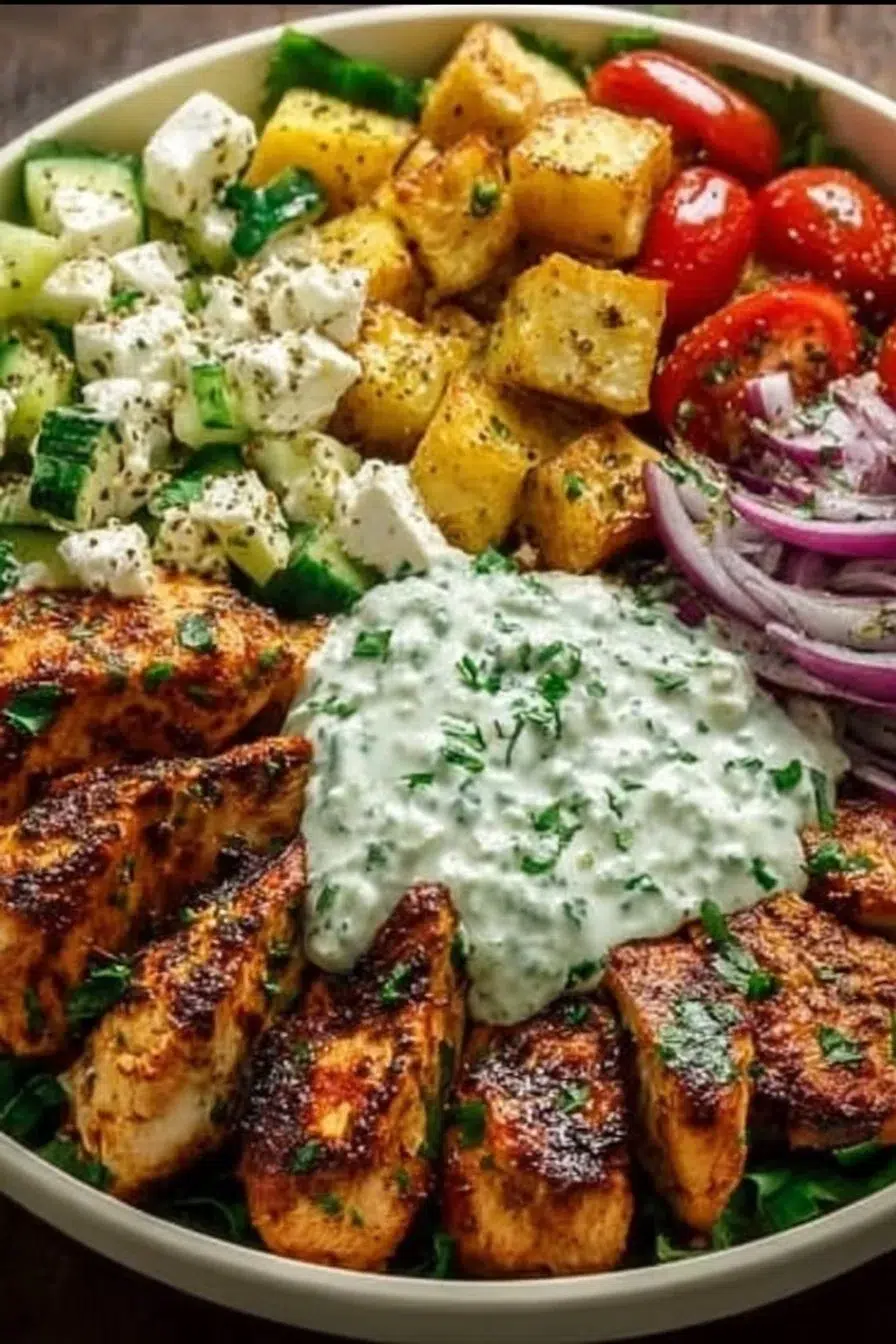 Greek Chicken Power Bowl