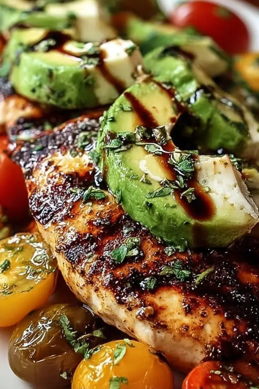 Juicy Grilled California Avocado Chicken