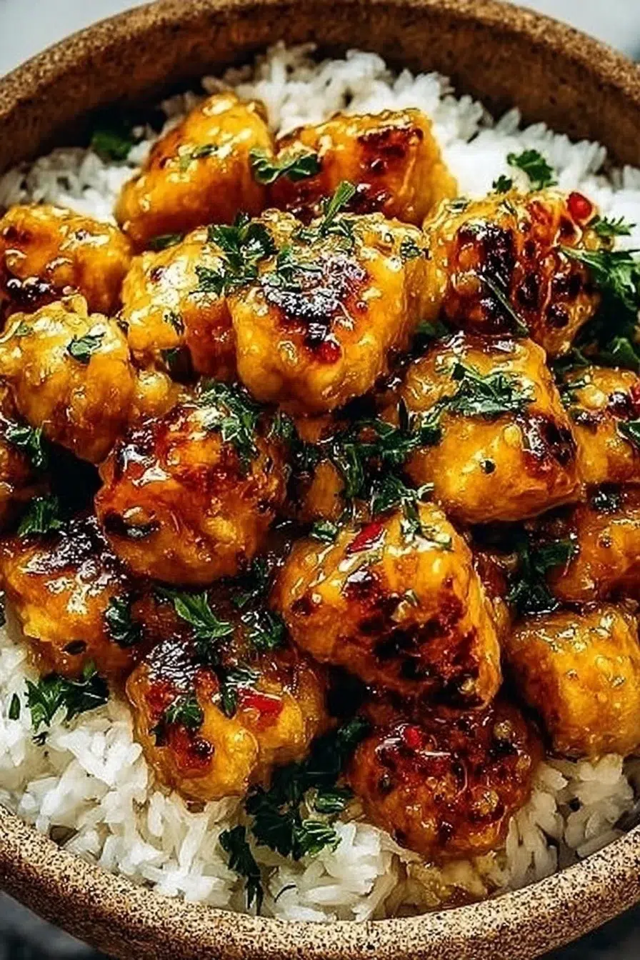 Hot Honey Chicken Bowl Recipe