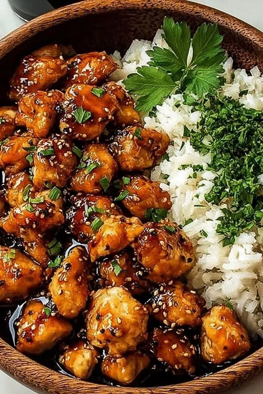 Hot Honey Chicken Bowls