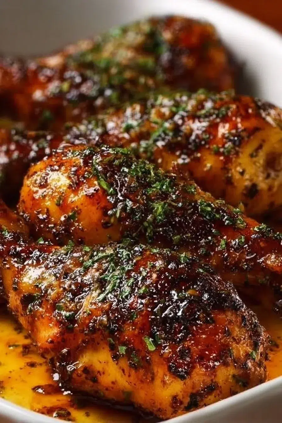Baked Chicken Legs with the BEST Marinade