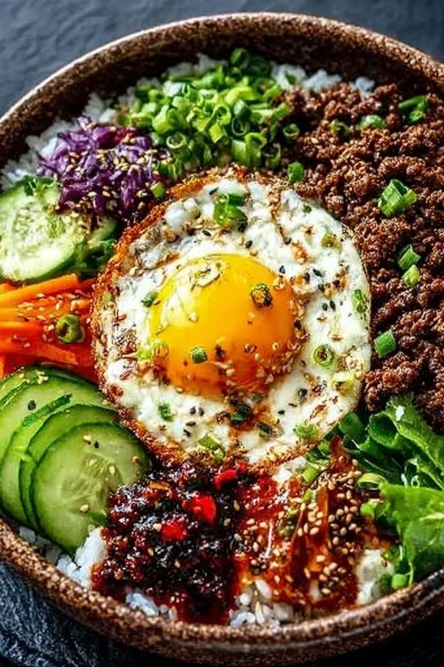Korean Ground Beef Bowls