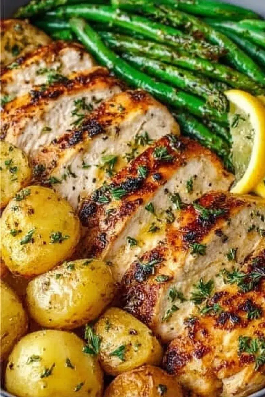 Lemon Garlic Chicken Meal Prep