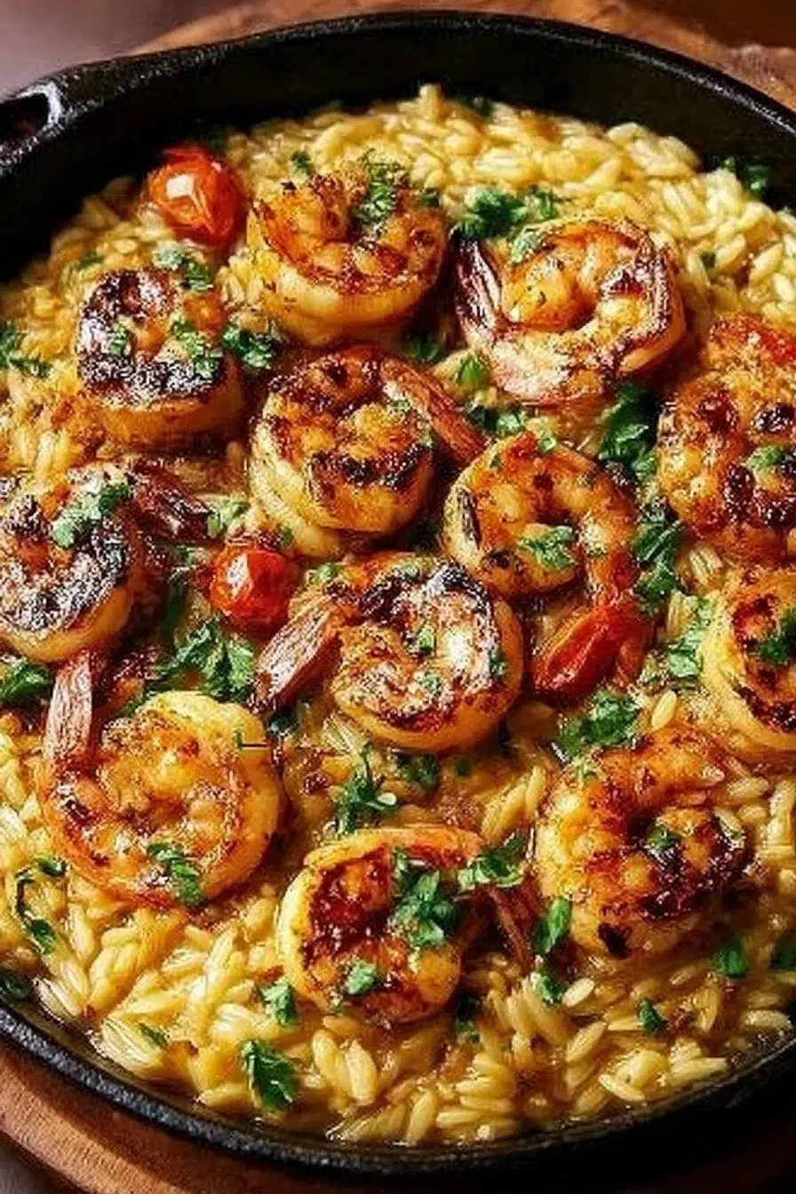 Marry Me Shrimp and Orzo Pasta