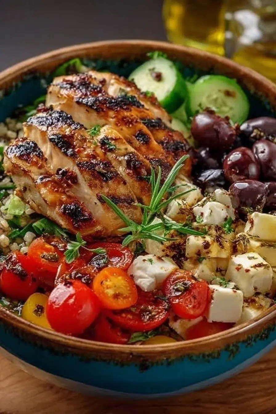 Mediterranean Chicken Bowl