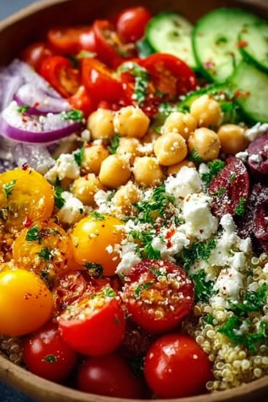 Mediterranean Quinoa Salad