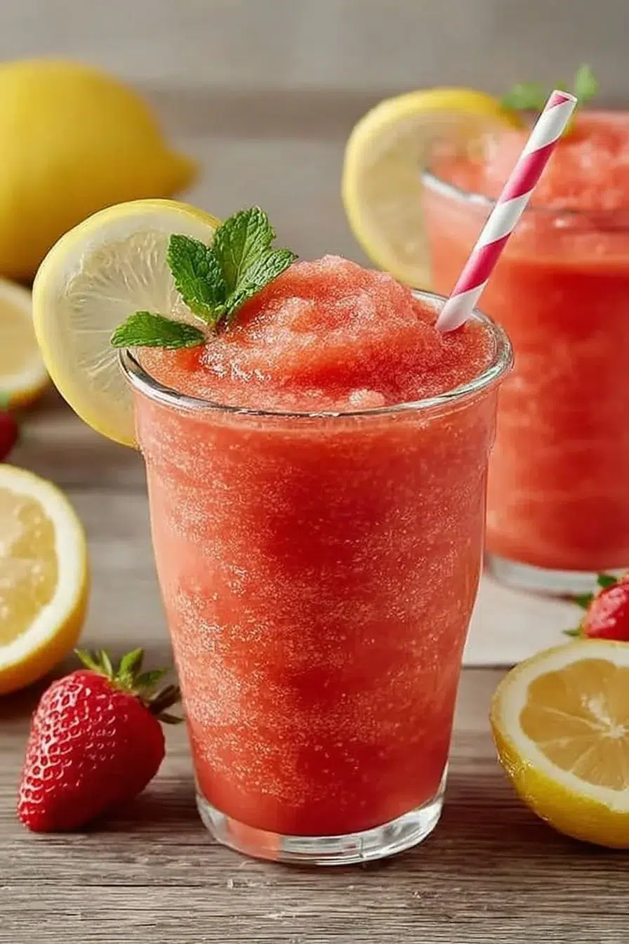 Ninja Slushi Strawberry Lemonade