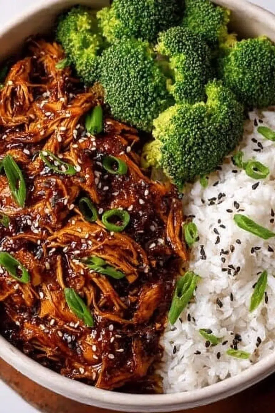 No-Fuss Slow Cooker Honey Garlic Chicken