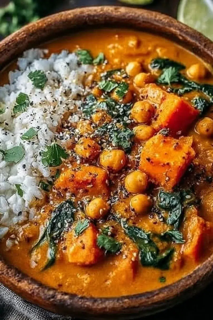Sweet Potato and Chickpea Curry