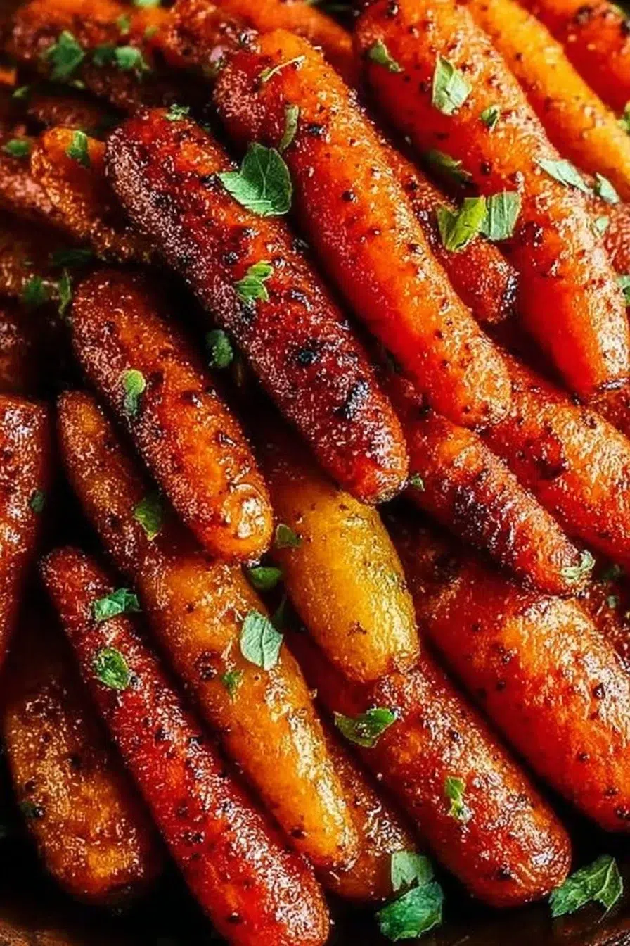 Brown Sugar Roasted Carrots