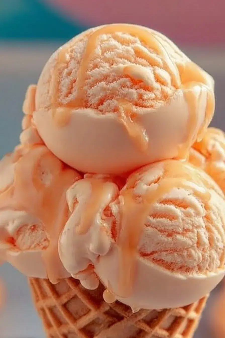Peach Ice Cream