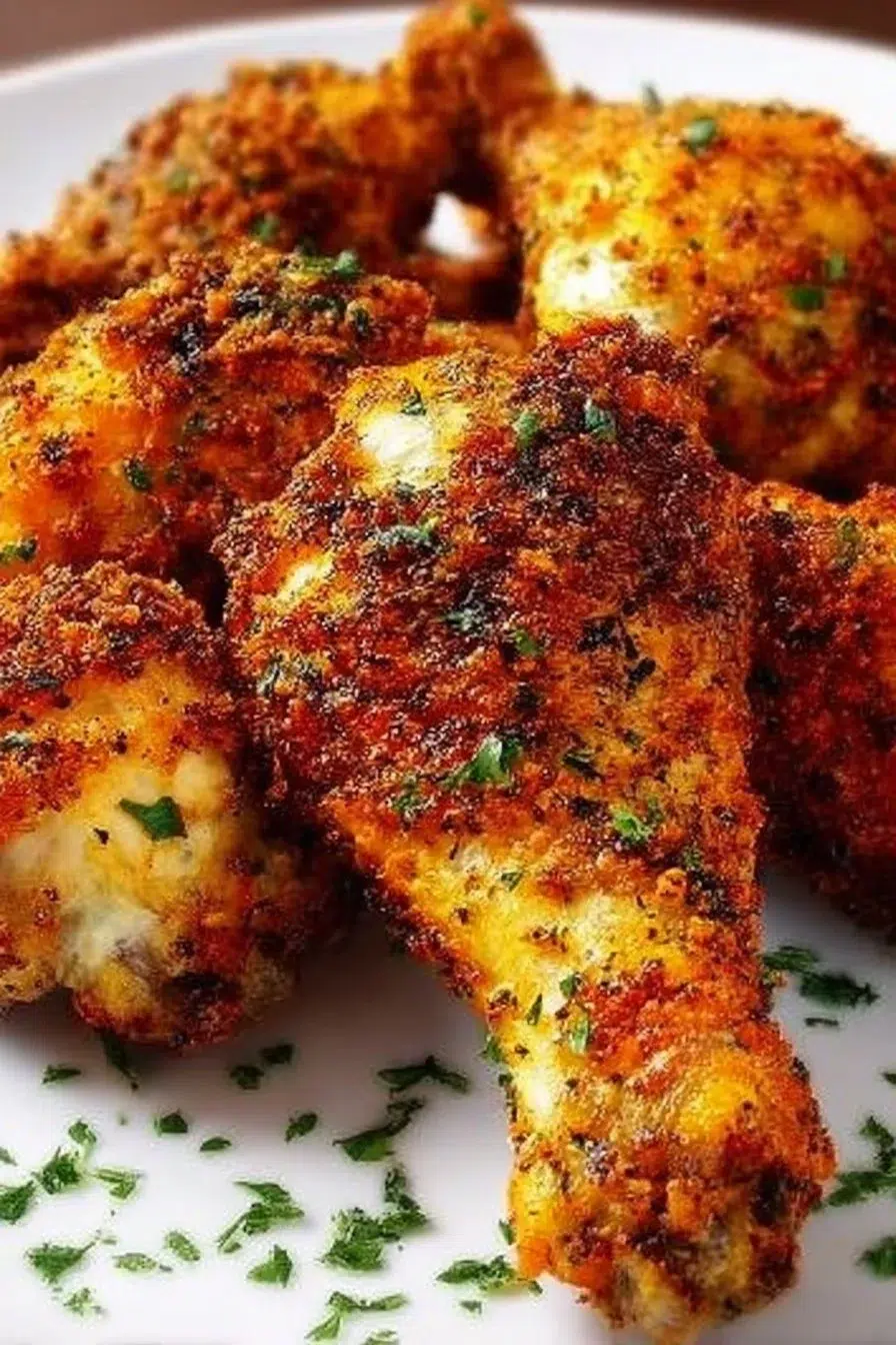 Crispy Baked Chicken Drumsticks