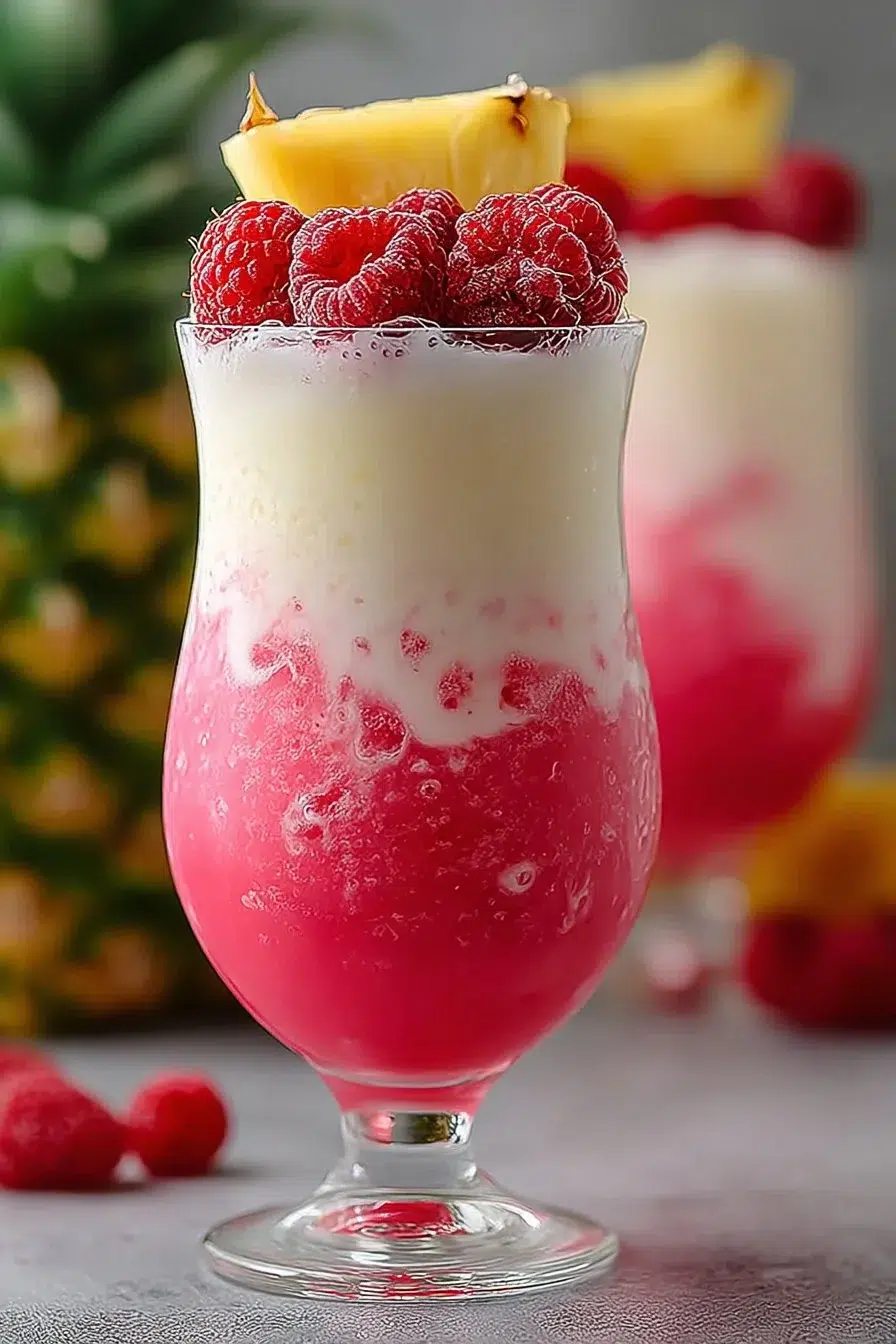 Raspberry Colada Twist