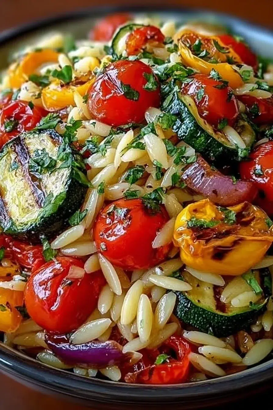 Roasted Vegetable Orzo: A Delicious and Nutritious Recipe for Your Next Meal