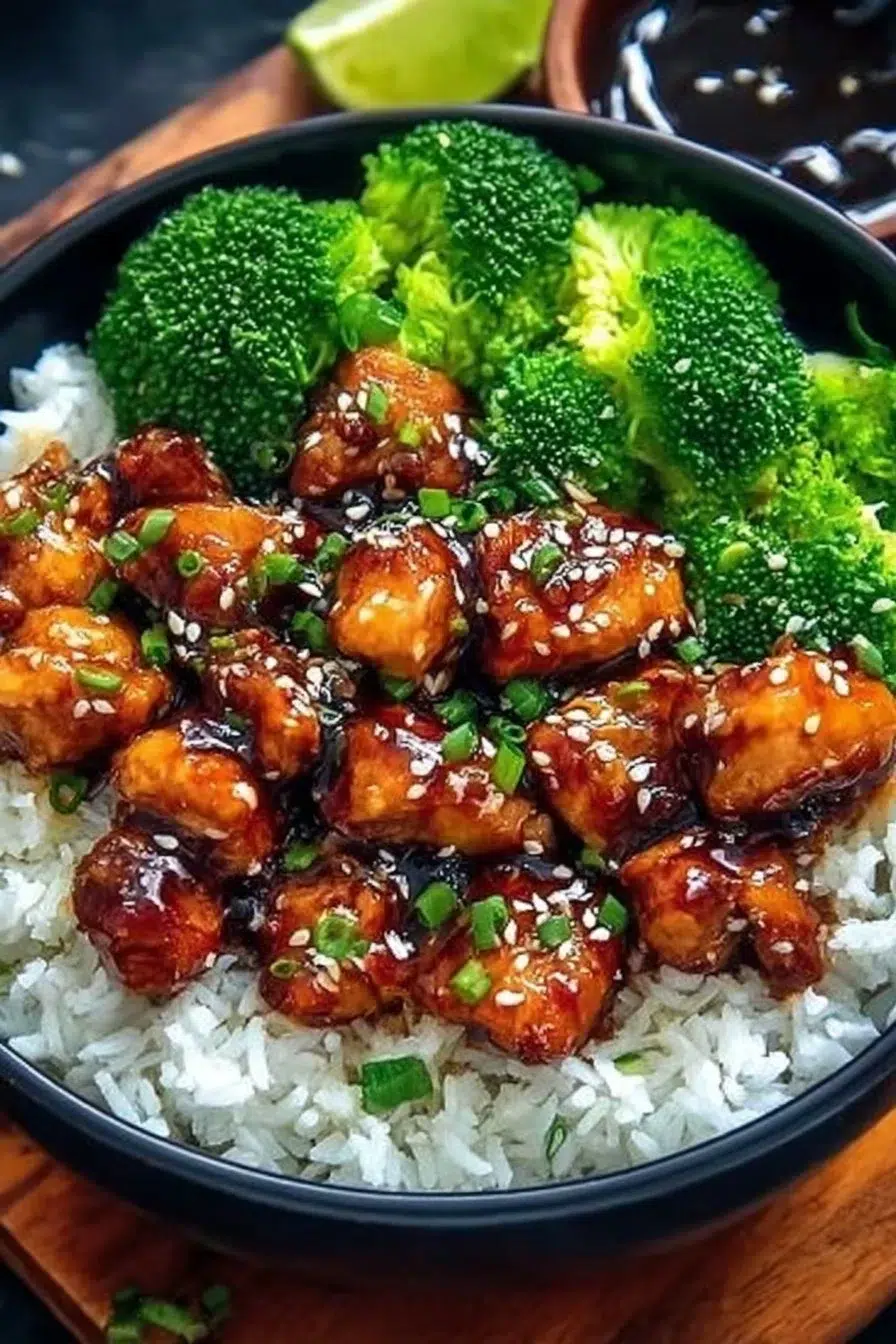 Savory Sticky Chicken Rice Bowls for Cozy Dinner Nights