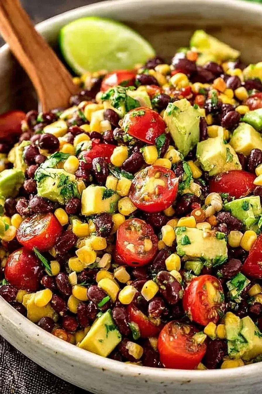 Simple Black Bean and Corn Salad
