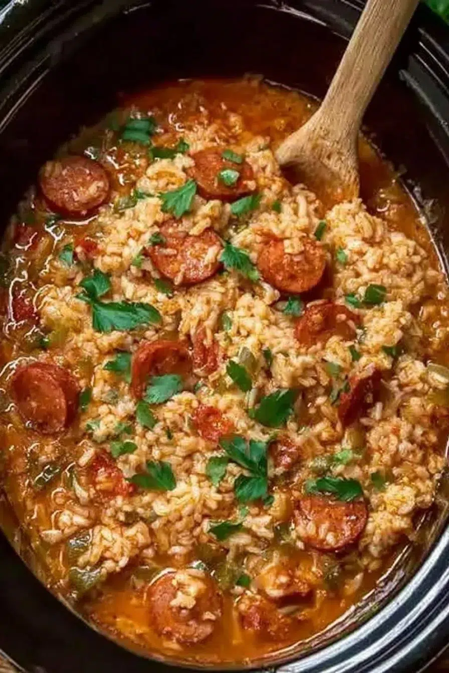 Crock Pot Jambalaya