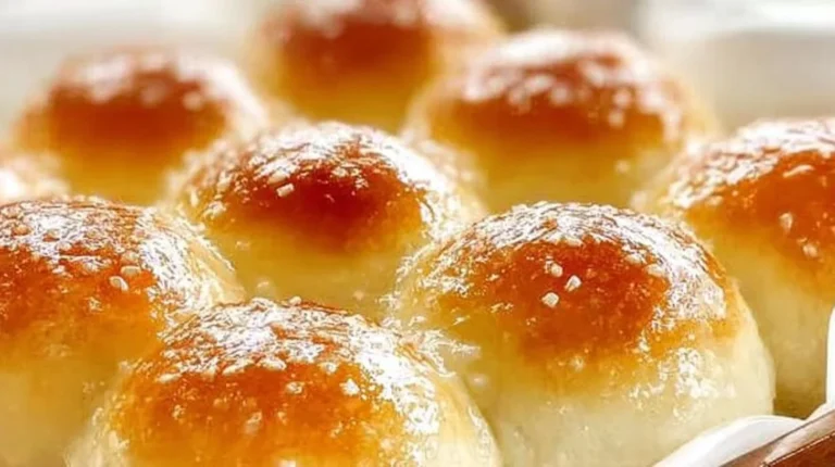 Soft and buttery dinner rolls fresh out of the oven, perfect for any meal.