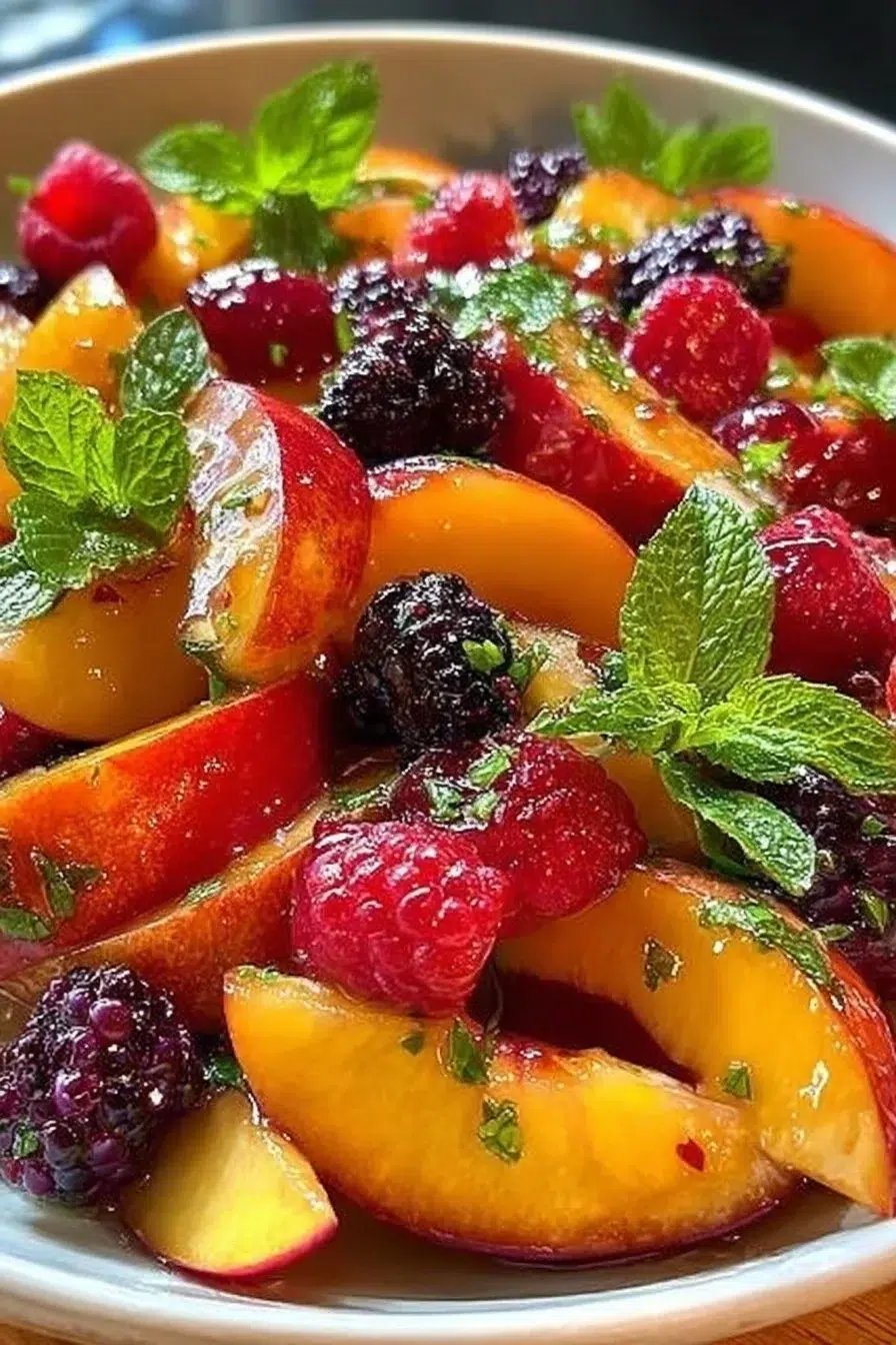 Summer Peach Salad