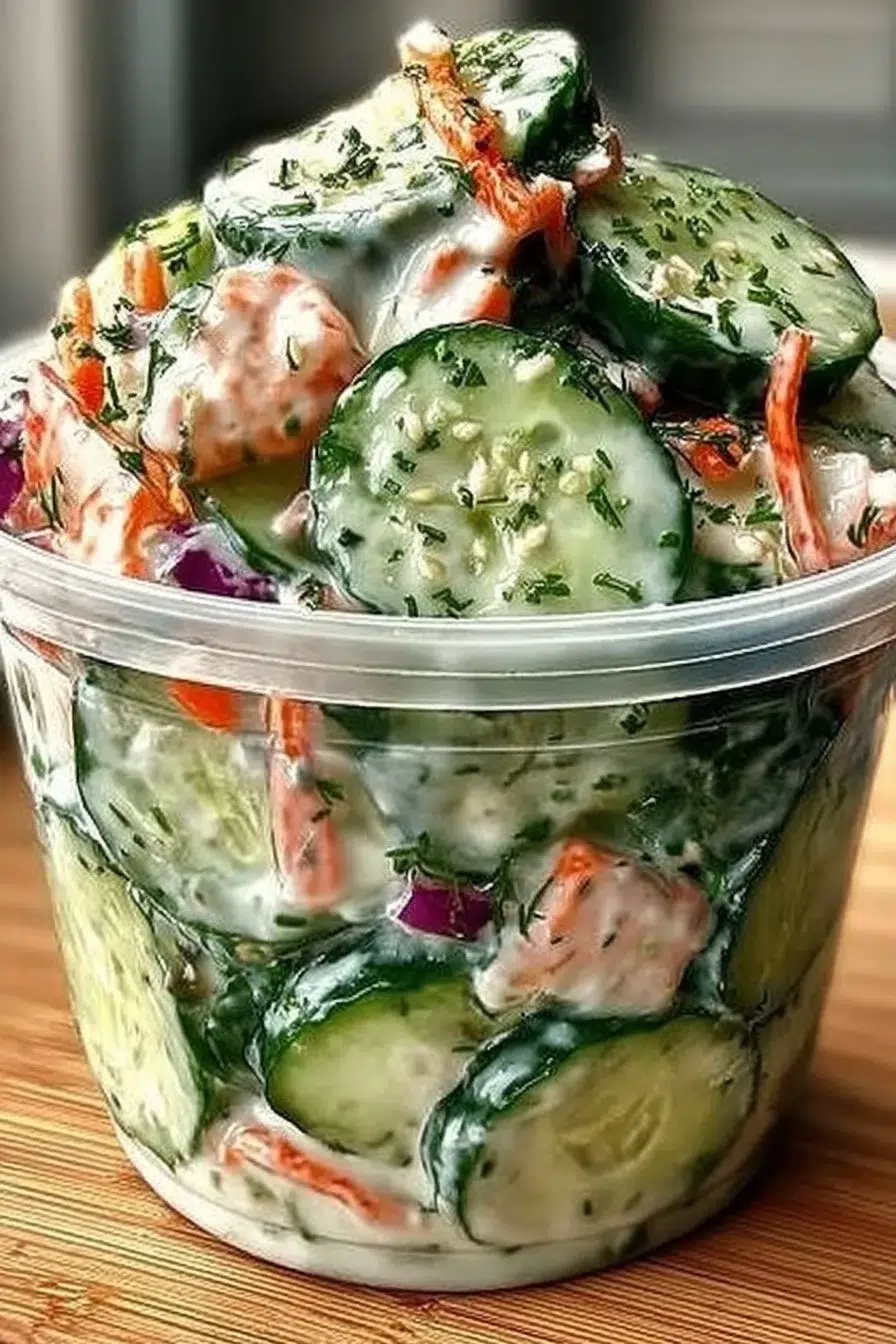 Sushi Cucumber Salad: A Creamy Twist on a Fresh Classic