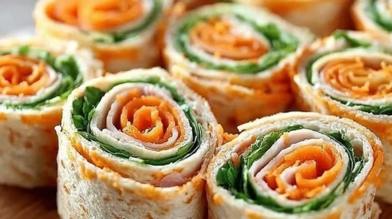 Turkey Cheddar Lunch Roll Ups - a delicious and easy meal option