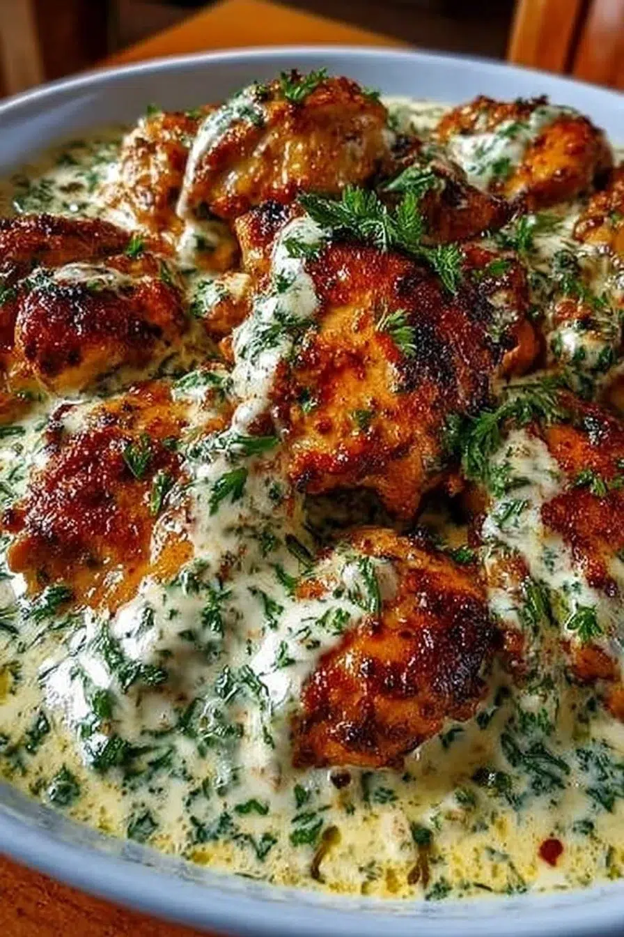 Turkish Chicken with Creamy White Sauce: A Flavor Delight!