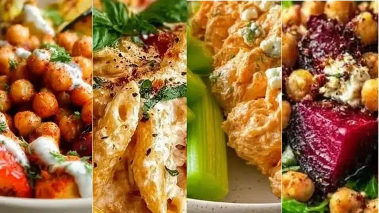 Colorful and nutritious healthy lunch ideas arranged for meal prep and school lunches.