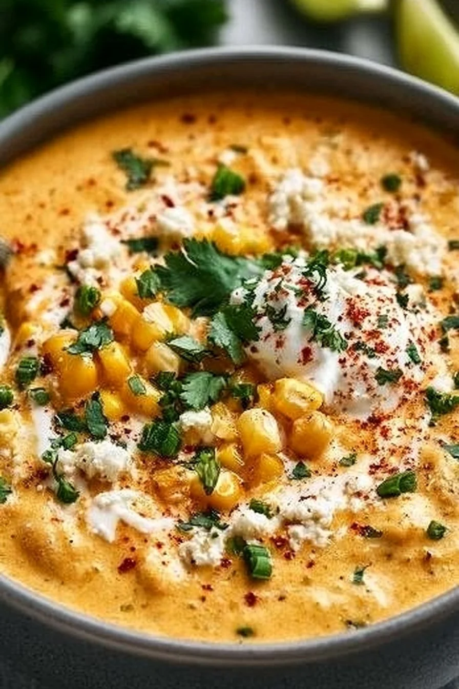 Mexican Street Corn Soup