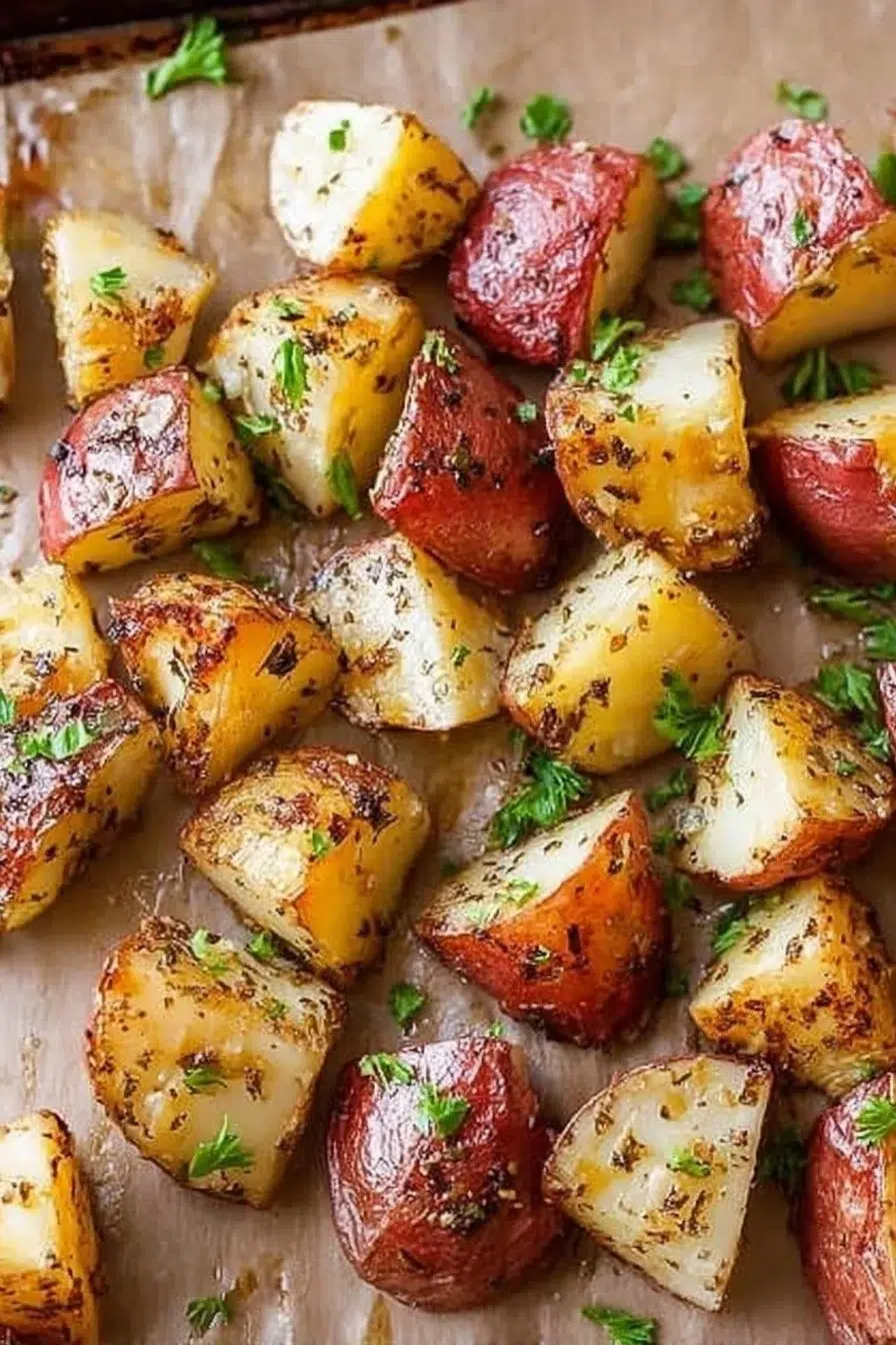 The BEST Oven Roasted Red Potatoes