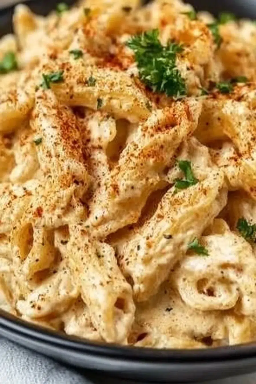 Crock Pot Cajun Chicken Pasta