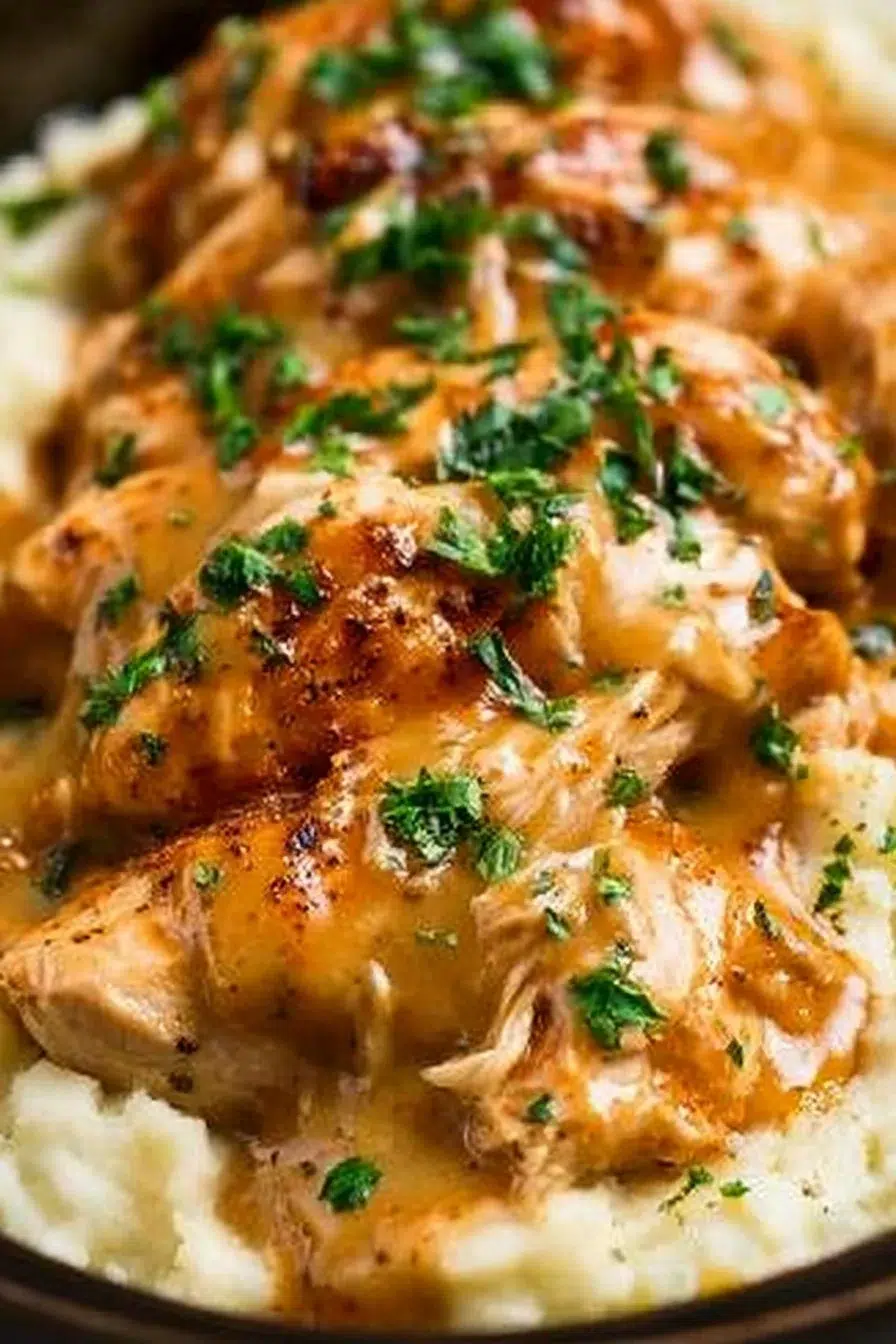 Crockpot Honey Mustard Chicken