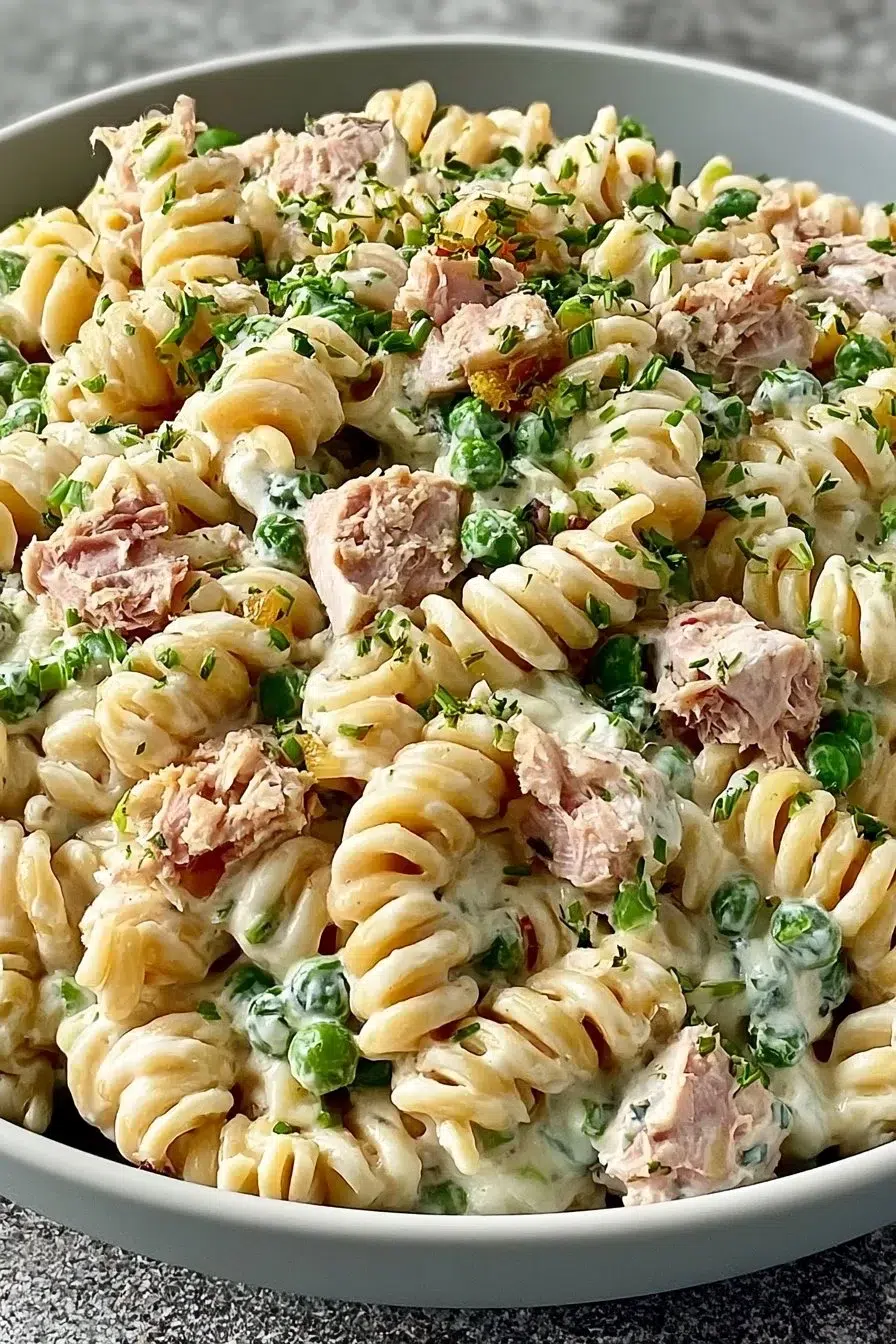 Easy Tuna Pasta Salad