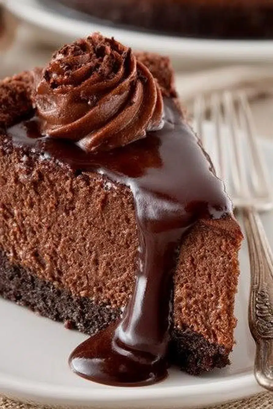 Gluten Free Chocolate Cheesecake