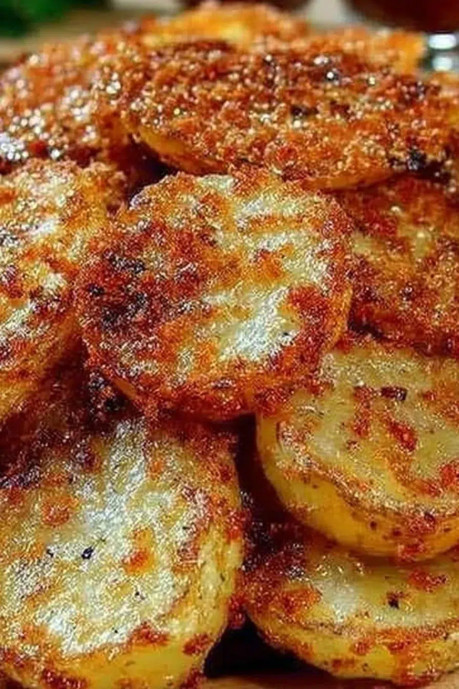 Crispy Crunchy Parmesan Potatoes