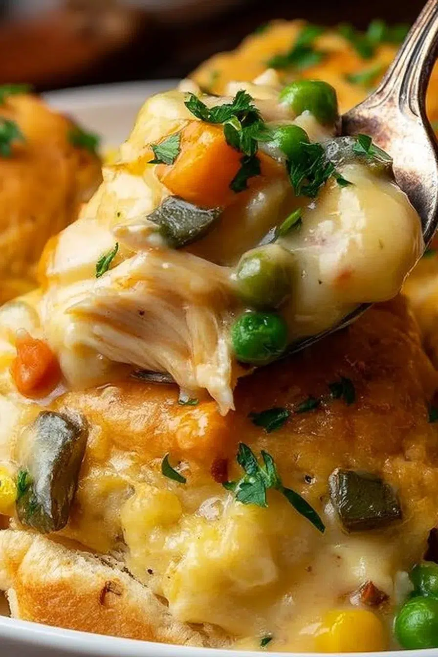 Crock Pot Chicken Pot Pie