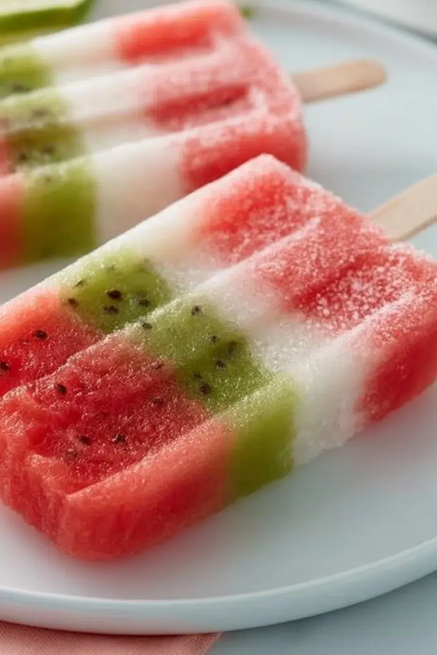 Watermelon Popsicles