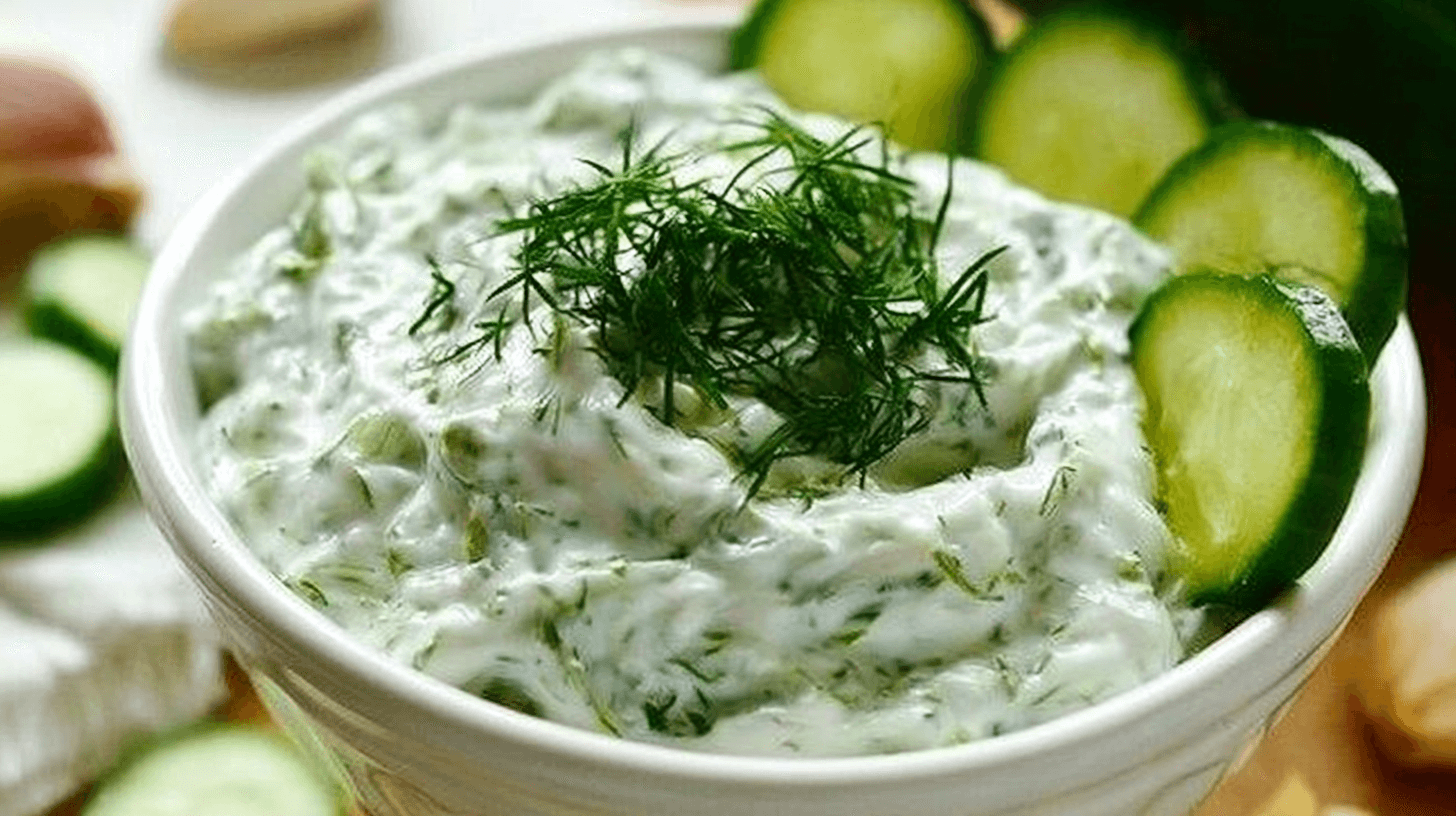 Creamy Homemade Tzatziki Sauce
