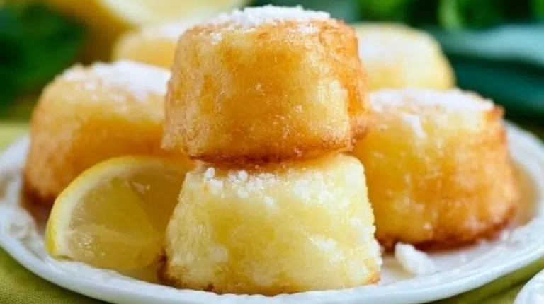 Scratch Mini Lemon Drop Cakes